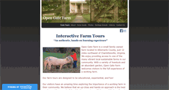 Desktop Screenshot of opengatefarm.net